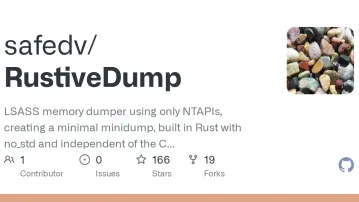 Exploring RustiveDump. LSASS Dumping Using NTAPIs in Rust