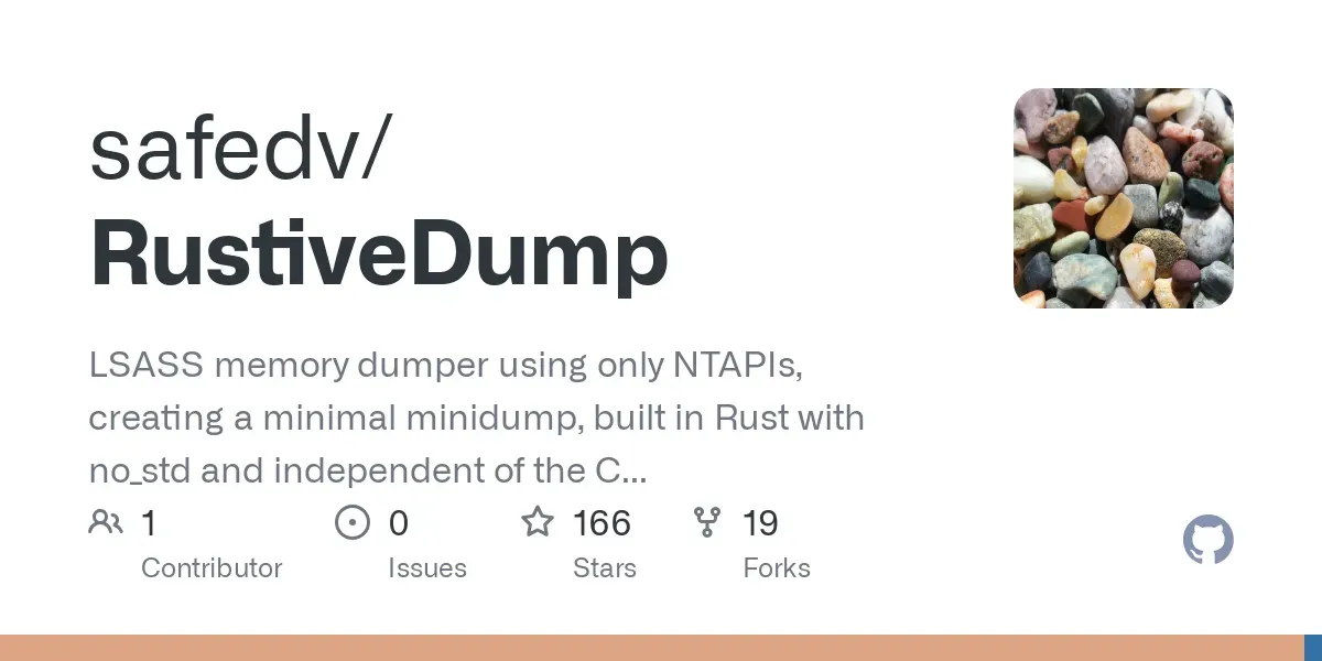 Exploring RustiveDump. LSASS Dumping Using NTAPIs in Rust