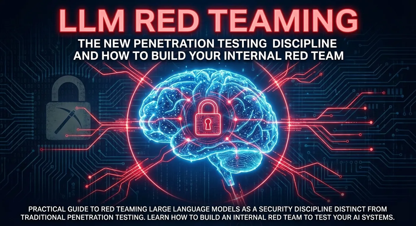 LLM Red Teaming: The New Penetration Testing Discipline and How to Build Your Internal Red Team